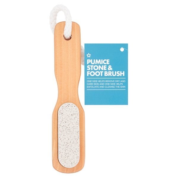 Superdrug Pumice Stone & Foot Brush