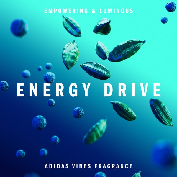 adidas Vibes Energy Drive Eau de Parfum, For All, 100ml