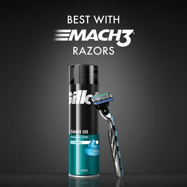Gillette Shaving Gel For Sensitive Skin 200ml
