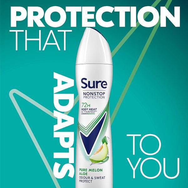 DNR Sure Fw Pure Melon & Aloe Non Stop 250Ml