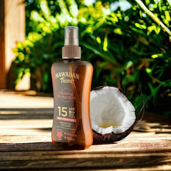 Hawaiian Tropic Protective Dry Oil SPF15 200ml