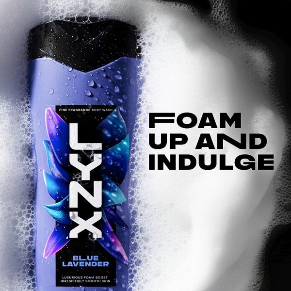 Lynx Fine Fragrance Collection Blue Lavender Premium Body Wash 400 ml