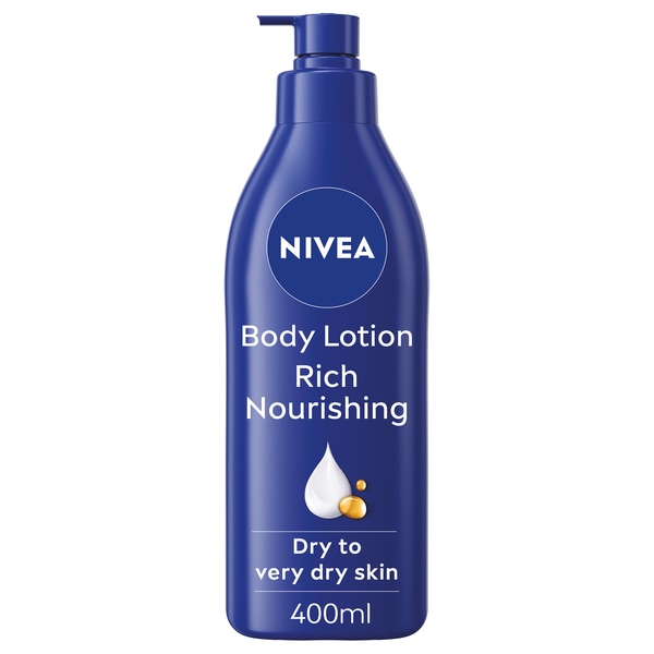 NIVEA Rich Nourishing Body Lotion for Dry Skin 400ml