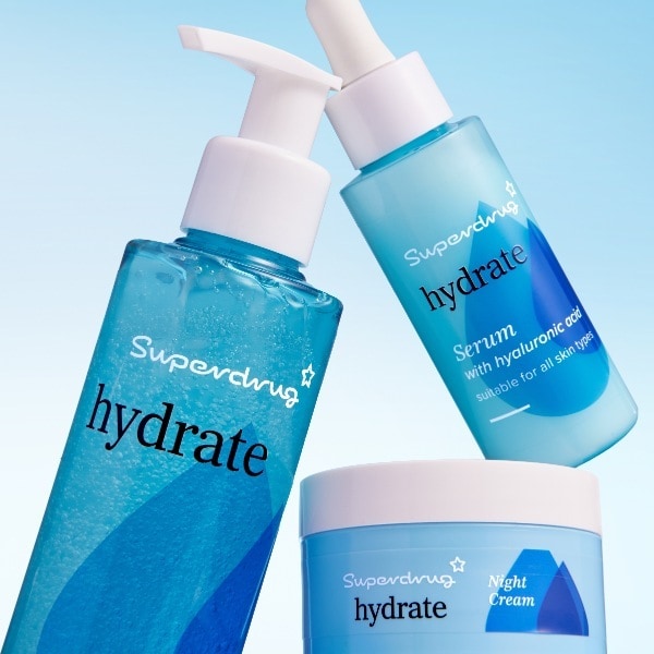Superdrug Skin Hydrate Gel Cleanser 195ml