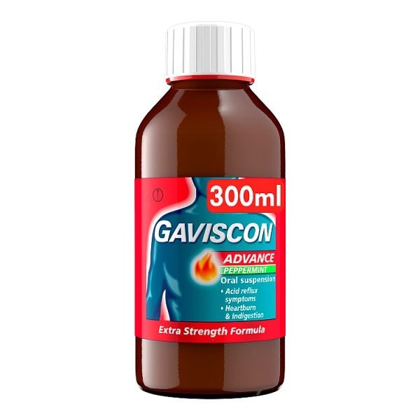 DNR Gaviscon Double Action Aniseed Flavour 600Ml
