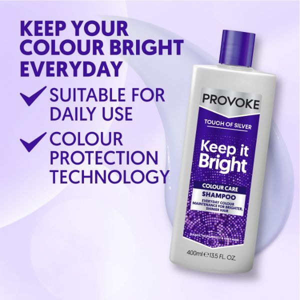 Provoke Touch of Silver Keep It Bright Shampoo 400ml