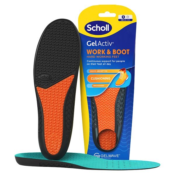 Scholl Gel Activ Insole Work & Boot Small