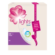 TENA Lights Incontinence Liners 48 pack