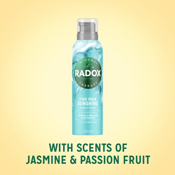 DNR Radox Find Your Sunshine Shave + Shower Mousse 200ml