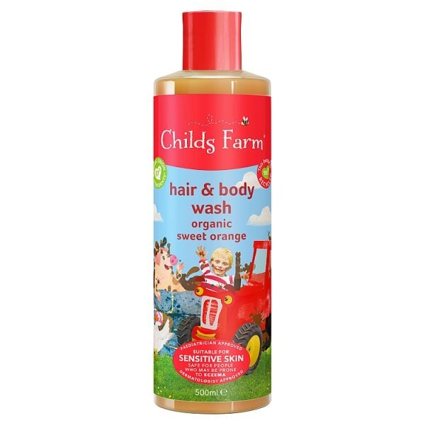 Childs Farm Hair & Body Wash Organic Sweet Orange 500ml