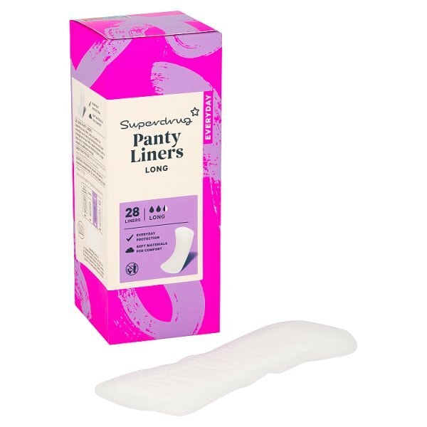 Superdrug Large Pantyliner x28