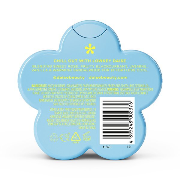 Daise Fragrance Body Mist Lowkey Rose & Sandalwood 100ml