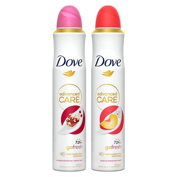 Dove Advanced Womens Antiperspirant Duo Bundle