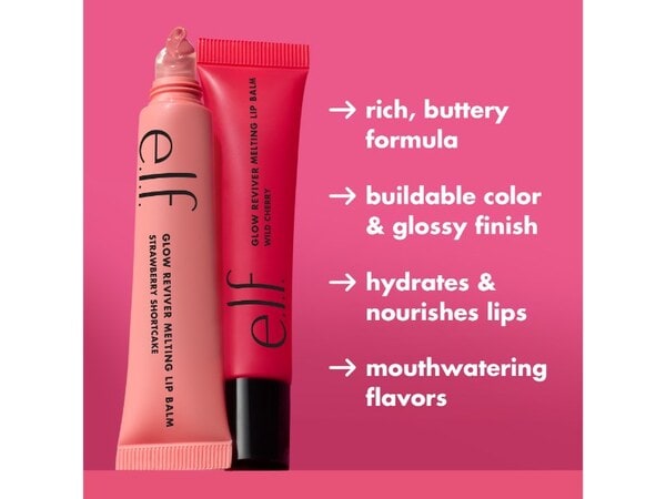 E.L.F. Glow Reviver Melting Lip Balm Vanilla Soft Serve