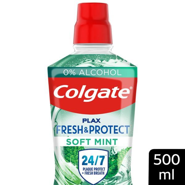 Colgate Plax Soft Mint Mouthwash 500ml