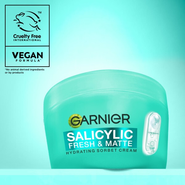 Garnier Salicylic Fresh & Matte Hydrating Sorbet Cream for Oily Skin
