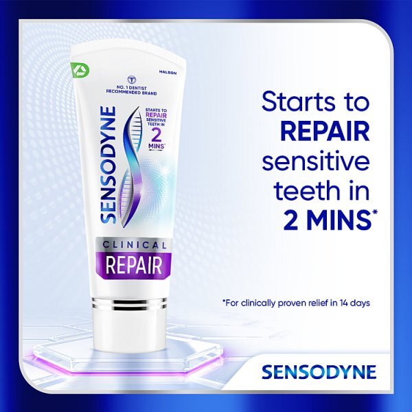 Sensodyne Clinical Repair Deep Clean Sensitive Toothpaste