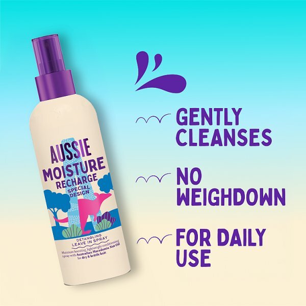 Aussie Moisture Recharge Detangling Leave-In Spray 250Ml