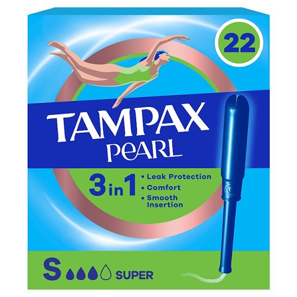 Tampax Pearl Super (22 Ct)