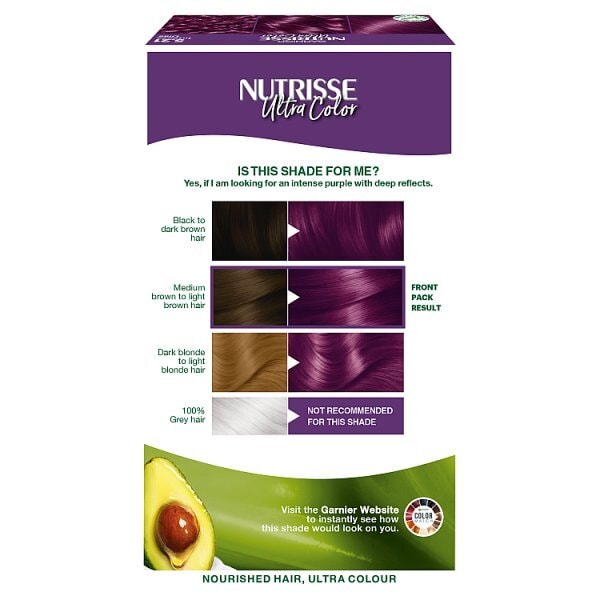 Garnier Nutrisse Permanent Hair Dye 5.21 Intense Lilac