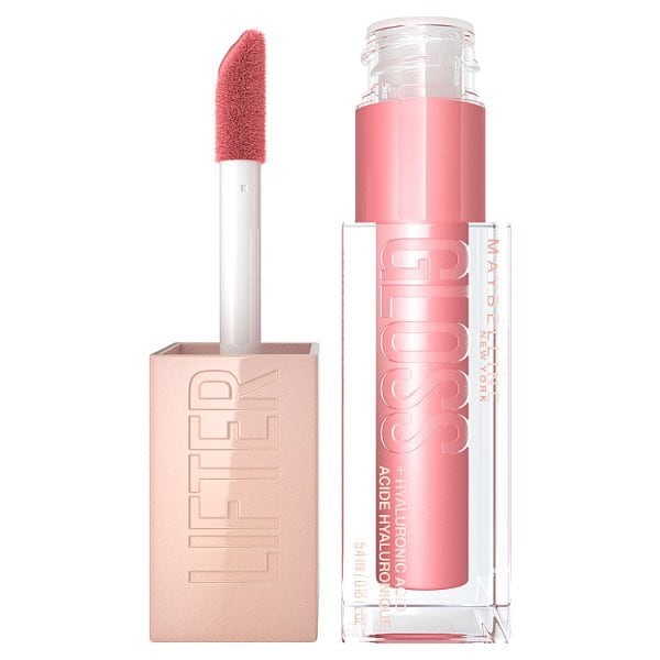 Maybelline Lifter Gloss Lip Gloss with Hyaluronic Acid 004 Silk