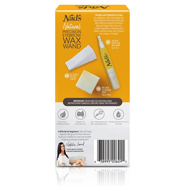 NadS Natural Precision Eyebrow Wax Wand