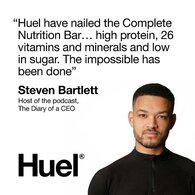 Huel Complete Nutrition Bar Dark Choc & Rasp 51G