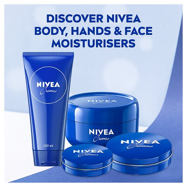 NIVEA Crème Moisturiser for Face Hands and Body 200ml