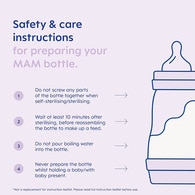 MAM Easy Start Bottles in Grey 260ml 2 Pack