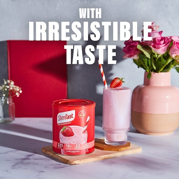 Slimfast Powder Tin Strawberry 365G
