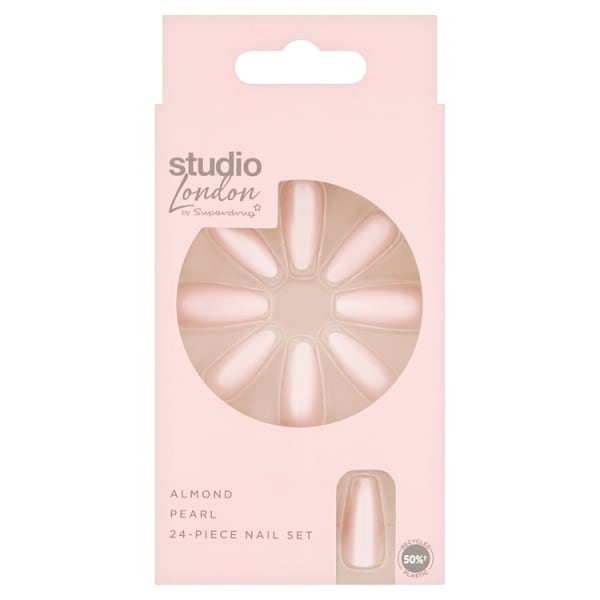 Studio London Pearl Almond Nails