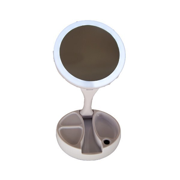 Lifemax Foldaway lighted Mirror