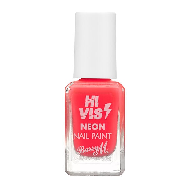 Barry M Hi Vis Neon Nail Paint - Coral Blaze