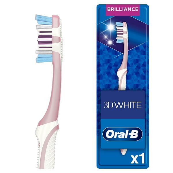 Oral-B 3D White Brilliance 40 Med Manual Toothbrush