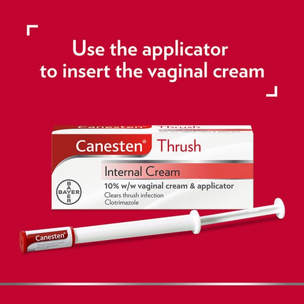 Canesten Thrush Internal Cream with Pre-Filled Applicator