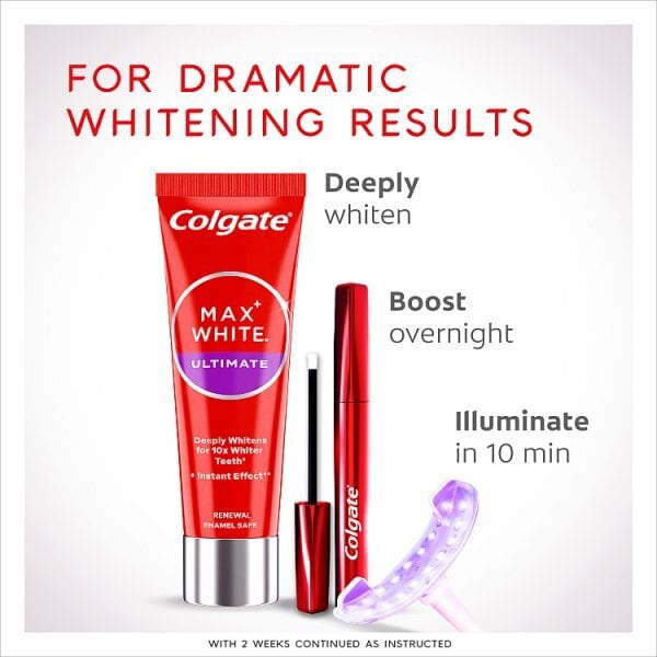 Colgate Max White Ultimate Renewal Whitening Toothpaste 75Ml