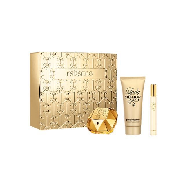 Rabanne Lady Million 50ml Lotion 75ml Spray 10ml