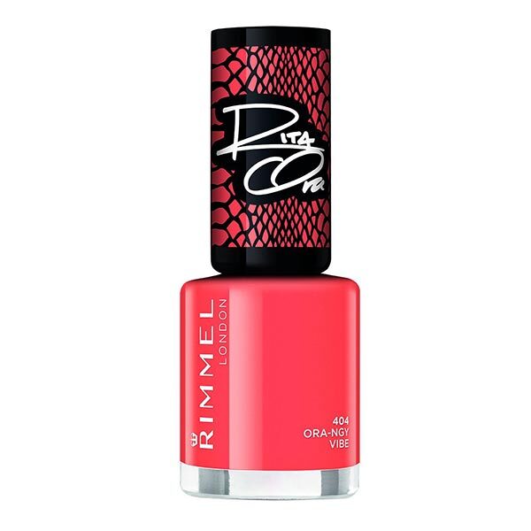 Rimmel 60 Seconds Shine Nail Polish Ora-ngy Vibe 404