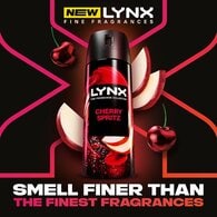 Lynx 72Hr Fine Fragrance Cherry Spritz Body Spray 150Ml