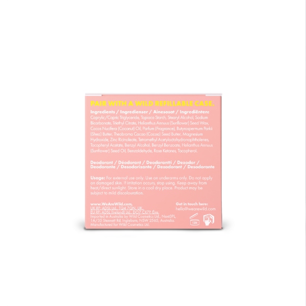 Wild Vanilla & Buttercream Deo Refill 40G