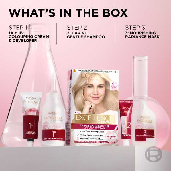 L'Oréal Excellence Crème 9.1 Natural Light Blonde