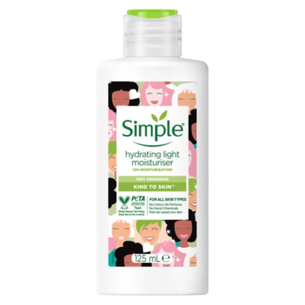 Simple Skin Hydrating Light Face Moisturiser 125ml