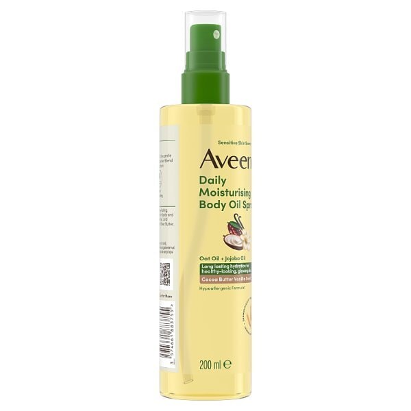 AVEENO Daily Moisturising Oil Spray Comforting Cocoa Vanilla 200ml