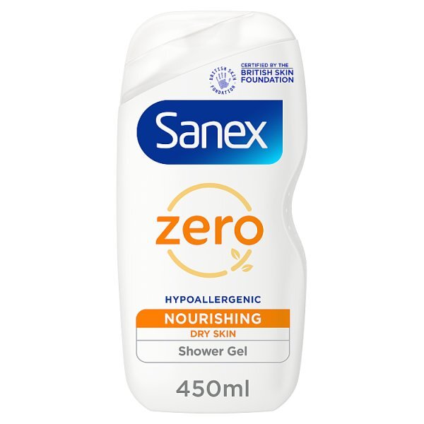 Sanex Zero % Dry Skin Shower Gel 450Ml