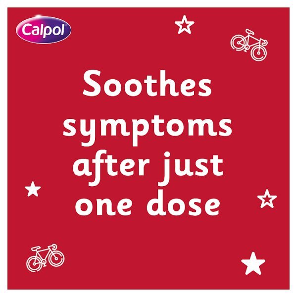 Calpol 6+ Years Suspension Strawberry Sugar Free 200ml