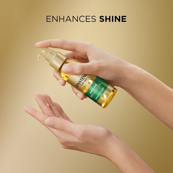 Pantene Pro-V Smooth & Sleek Hair Oil with Argan Oil 100ml