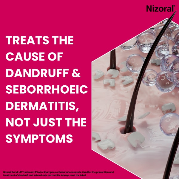 Nizoral Dandruff Treatment 2% W/W Shampoo 120ml