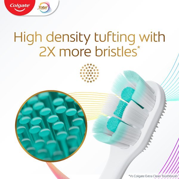 Colgate Total Foaming Clean Soft Manual Toothbrush