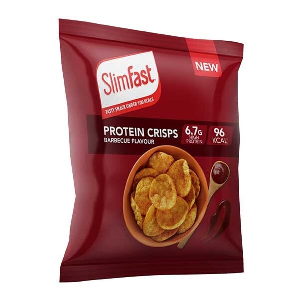 Slimfast Protein Crisps Bbq 23G