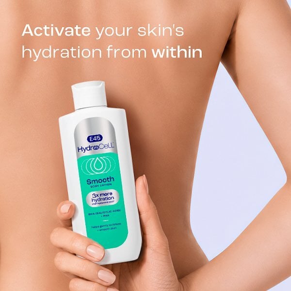 E45 HydroCell Smooth Body Lotion with Salicylic Acid BHA + PHA 250ml